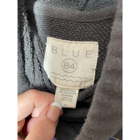 UW University of Washington Huskies Blue 84 Sweatshirt Cowl Neck Sz Medium Gray - Picture 5 of 5